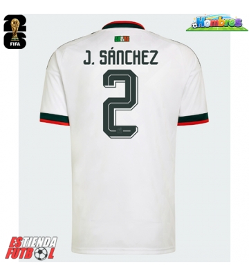 México Jorge Sanchez #2 Segunda Equipación Mundial 2026 Manga Corta